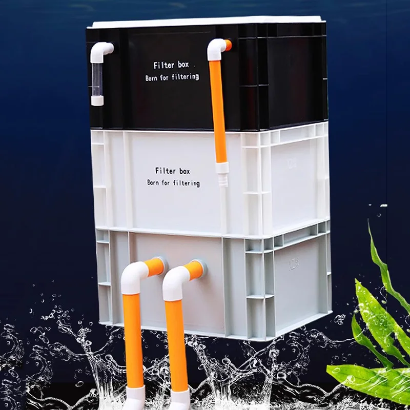 Aquarium Fish In Pond - Hängender Filter für Aquarien, Umlaufbox, Externer