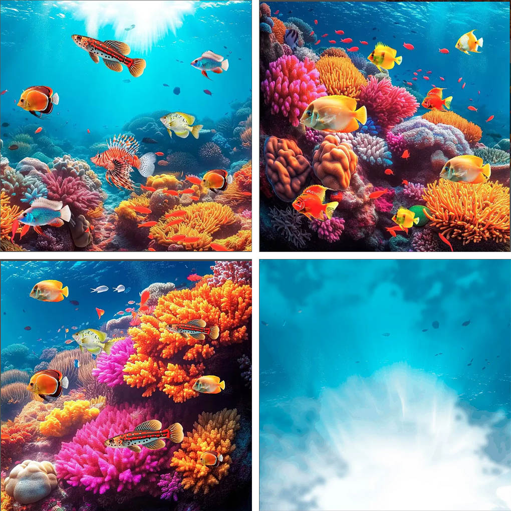 Aquarium Fish World - Mehofond Unterwasserwelt, Meeresboden, Fotografie-Hintergrund, Sommer, Ozean,