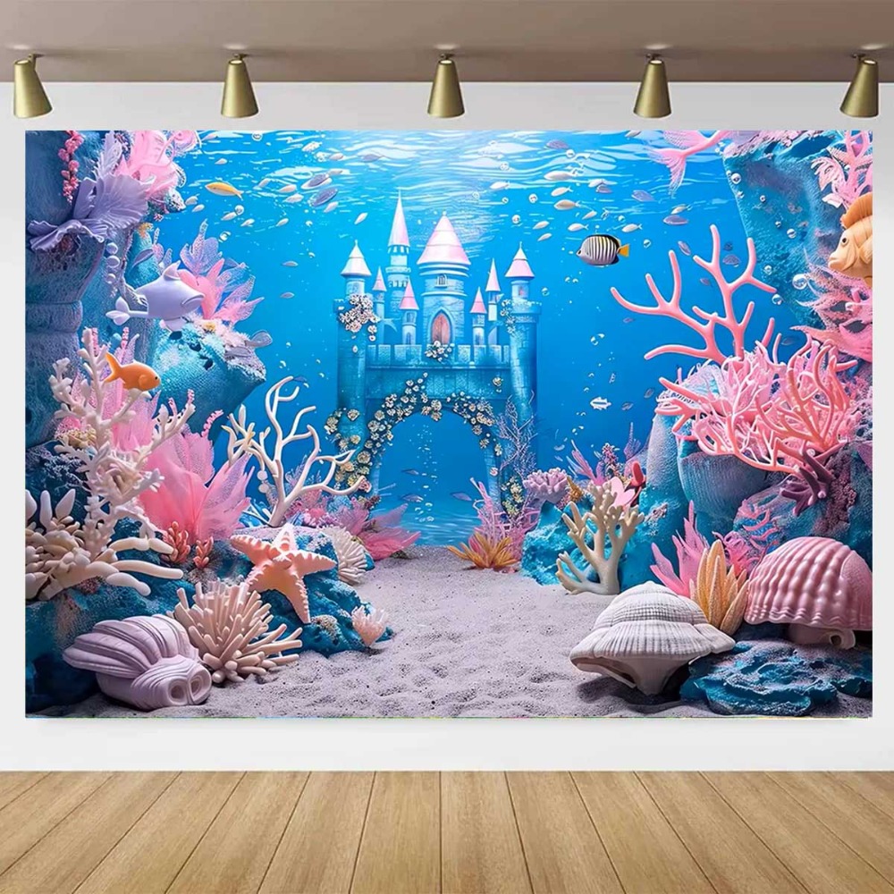Aquarium Fish World - Unterwasserwelt Schloss Fisch Korallen Aquarium Fotografie
