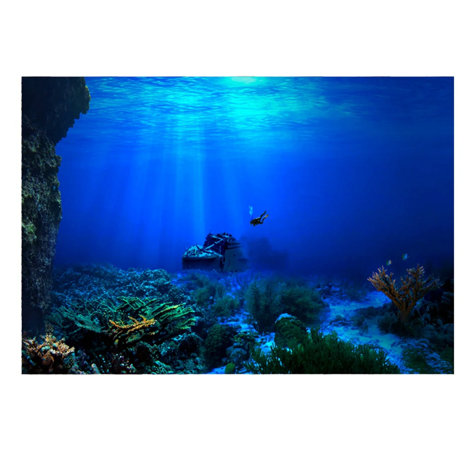 Aquarium Fish World - Regenwald Aquarium Hintergrund Poster Aquarium Reptilien