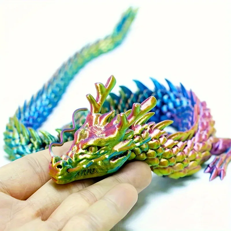 3D-Gedruckte Verbundene Drache – Aquarium Fish Items Bewertung und Preis