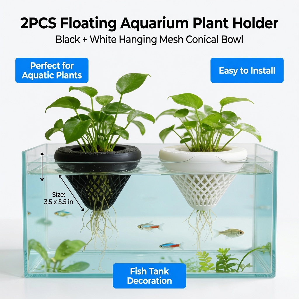 2 Stück Schwimmende Aquarien-P – Aquarium Fish Tank Price Bewertung und Preis