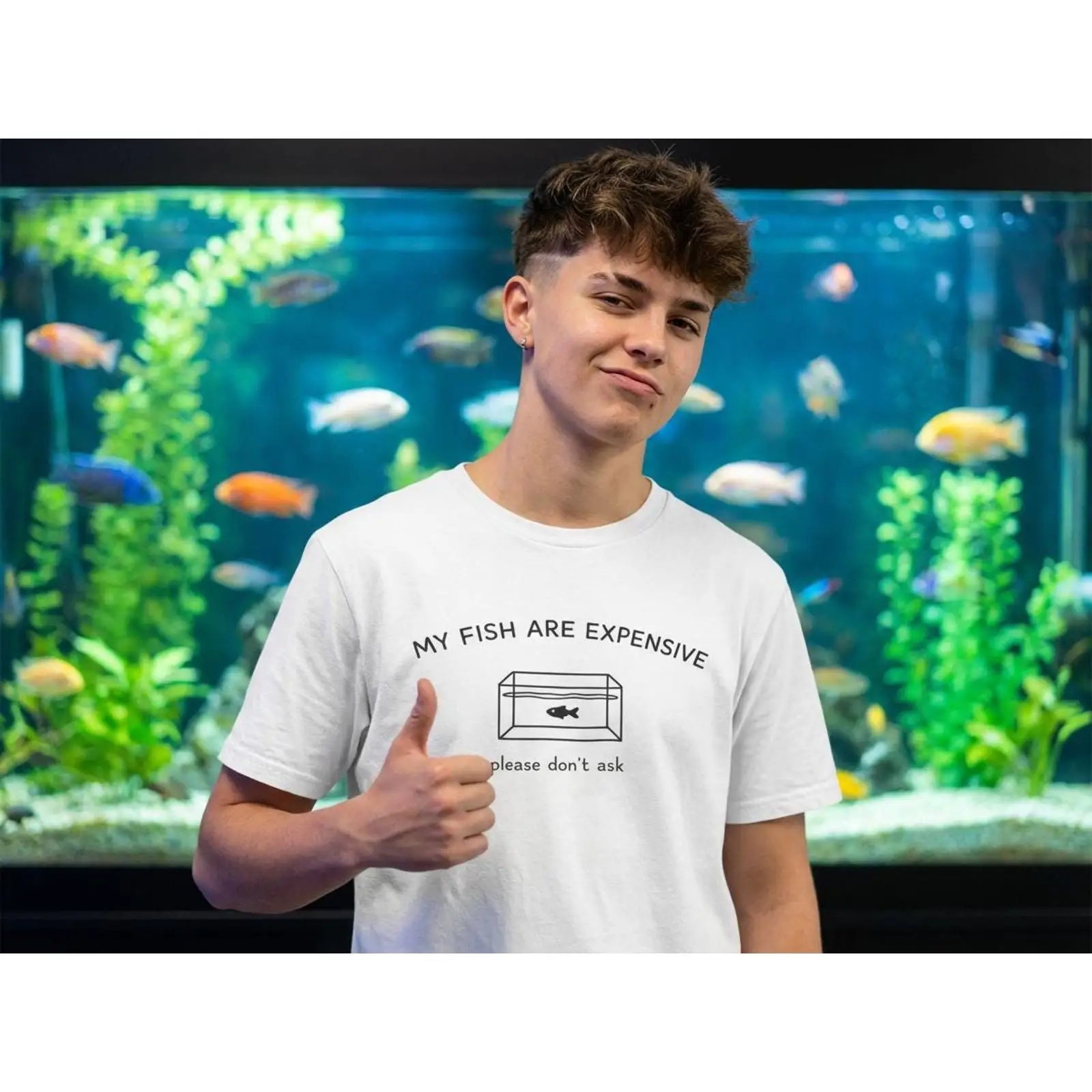 Aquarium My Fish Are Expensive – Aquarium Fish Meme Bewertung und Preis
