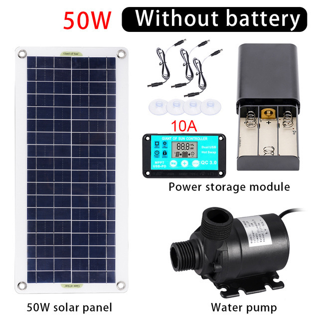 50W Solarbetriebene Wasserpump – Aquarium Fish Items Bewertung und Preis