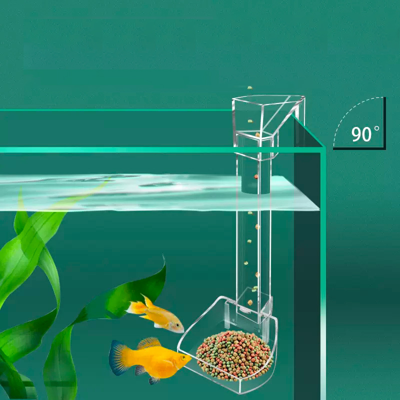 Aquarium-Futterrohr aus Acryl. – Aquarium Fish Variety Bewertung und Preis