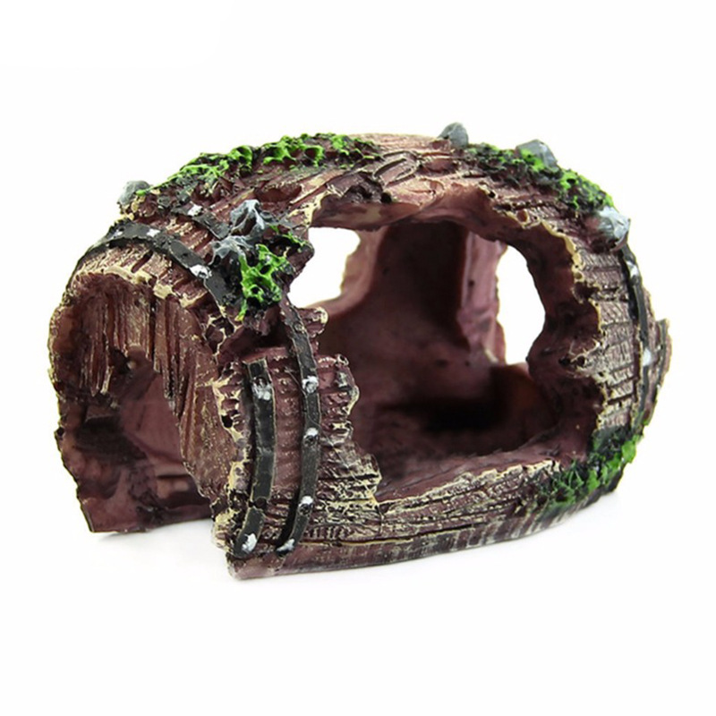 Aquarium Künstliche Fass Höhle – Aquarium Fish Tank Price Bewertung und Preis